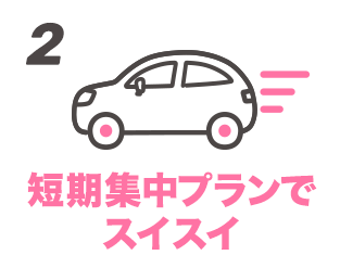 2 短期集中プランでスイスイ